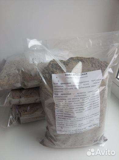 Зола древесная фасованная