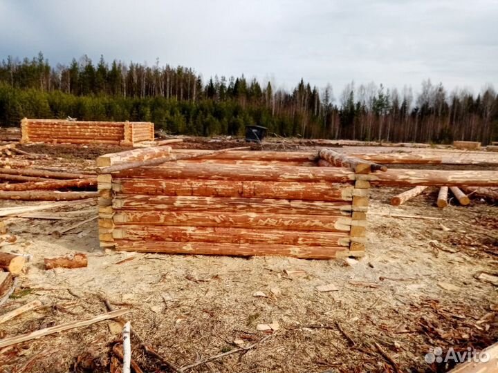 Строительство, срубы