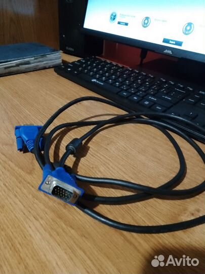 Кабель VGA для компьютера монитора