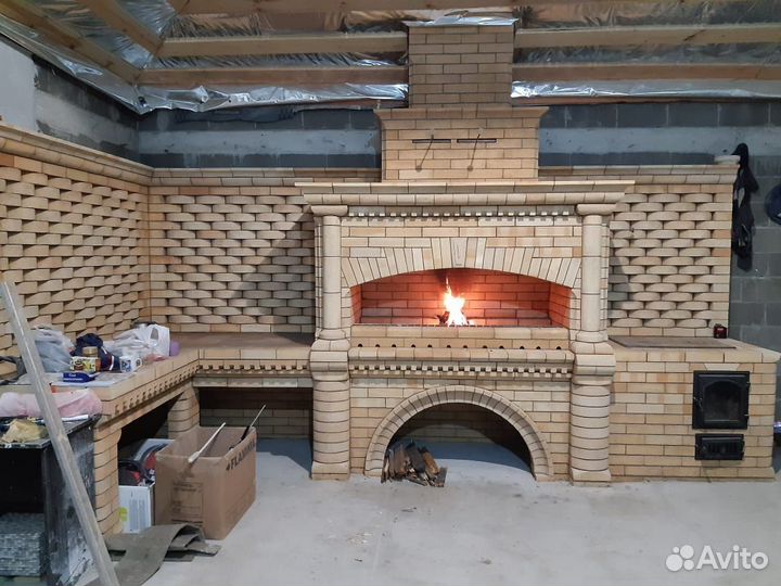 Печи,Камины,Барбекю под ключ