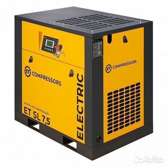 Компрессор 7,5 кВт винтовой 10 Бар (IP54)