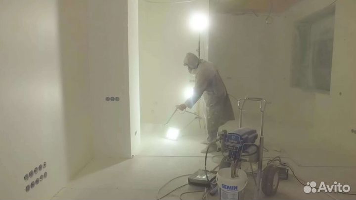 Безвоздушная покраска