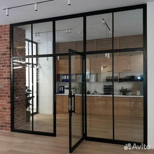 Стеклянные перегородки