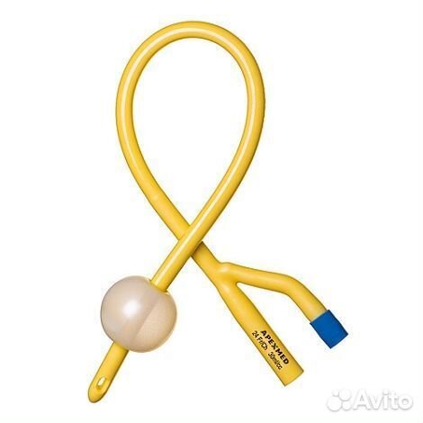 Катетеры мужские урол. Фолея двухходовые 18р