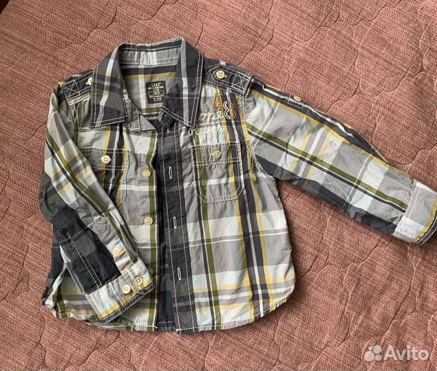 Рубашки на мальчика 92