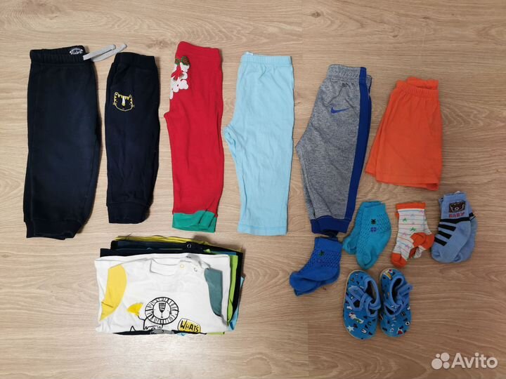 Вещи пакетомна мальчика 74-80