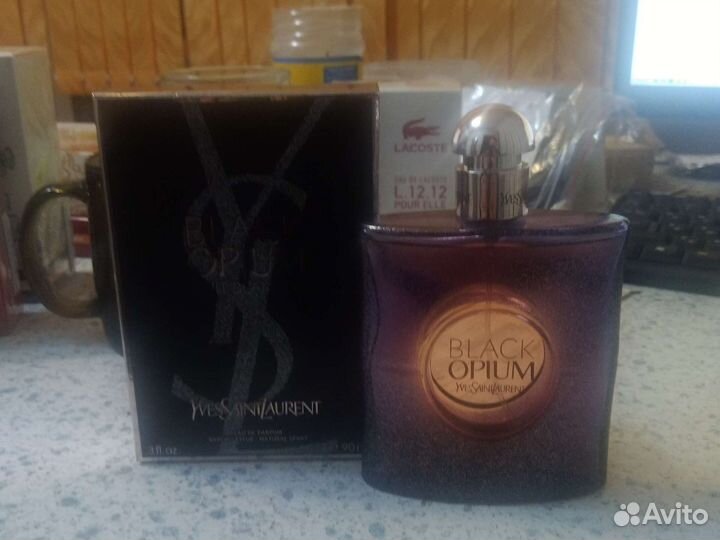 YSL black opium женская туалетная вода 100 мл
