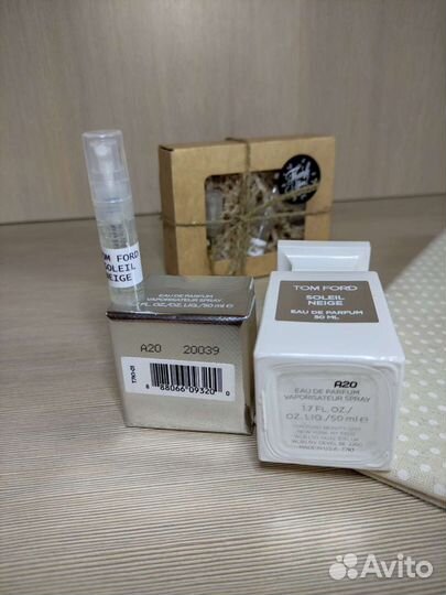 Распив Tom Ford Soleil Neige отливант селектив