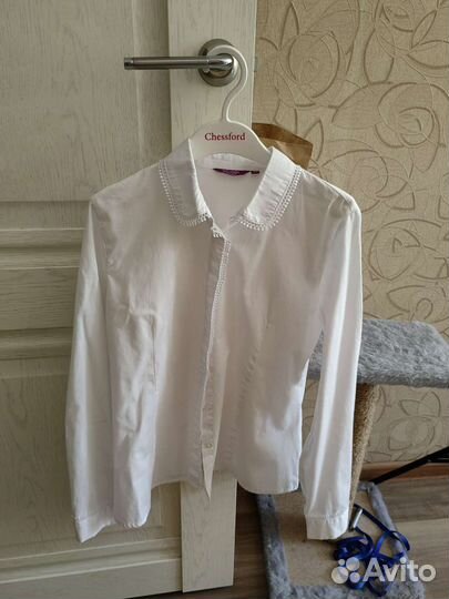 Блузка белая школьная