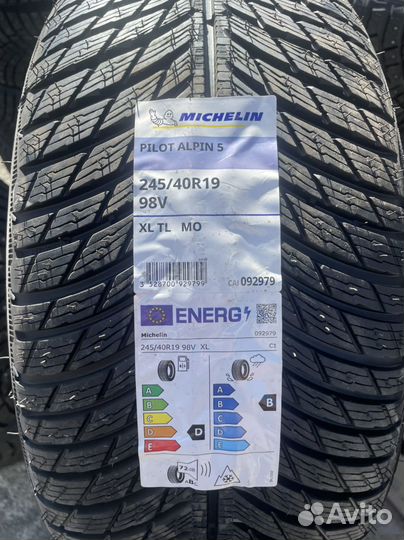 Michelin Pilot Alpin PA5 245/40 R19 98V
