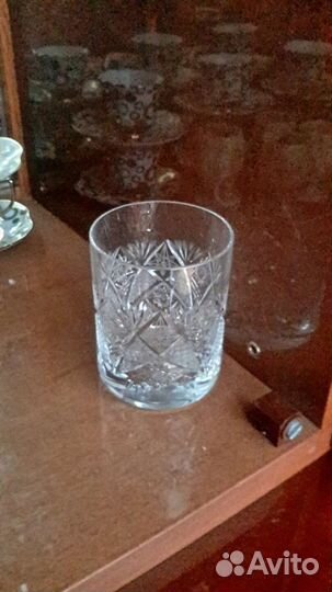 Богемия.Хрусталь.Чехия.Стаканы.6штук