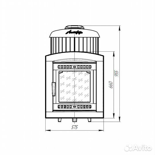 Печь Для Бани Атмосфера L ктт ламели «Жадеит» набо