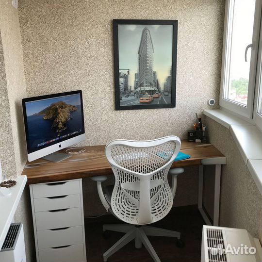 Компьютерный стол в стиле лофт