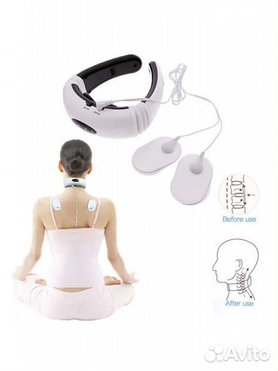 Массажер для шеи миостимуляция
