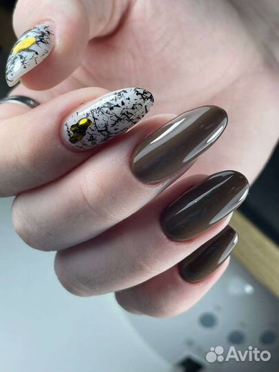 Маникюр гель лак