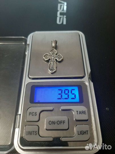 Крест серебрянный