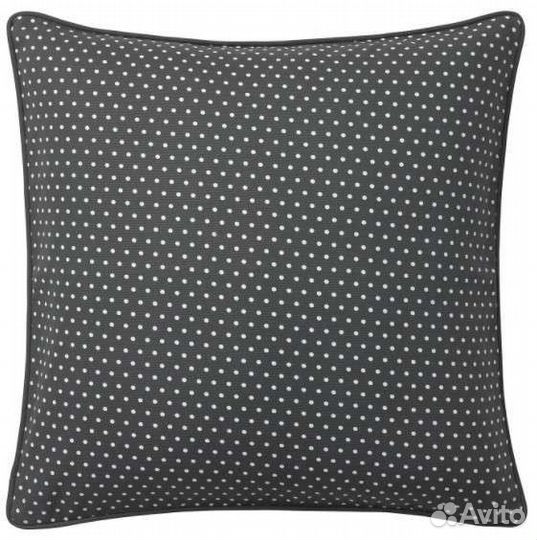 Подушка с чехлом Икеа горошек