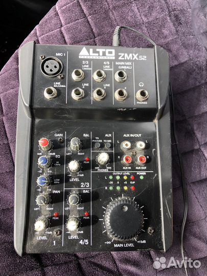 Микшерный пульт Alto zmx52