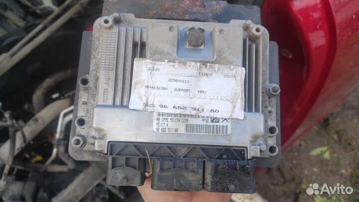 Блок управления двигателем Peugeot-Citroen EP6