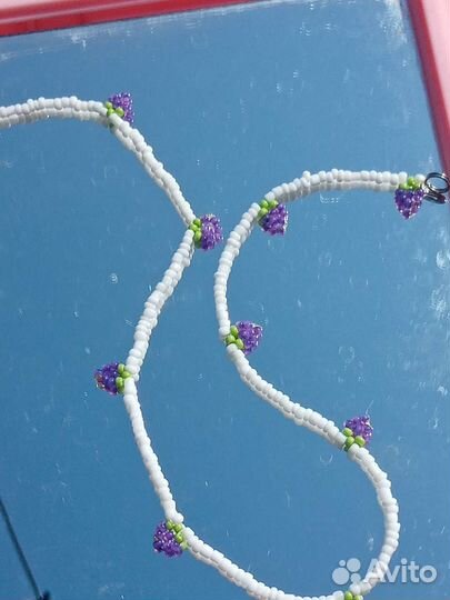 Чокер из бисера