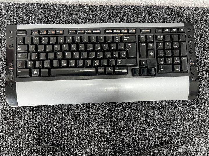 Комплект мышь +клавиатура logitech бесправодная