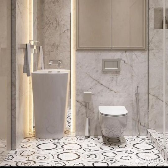 Ремонт ванной комнаты под ключ