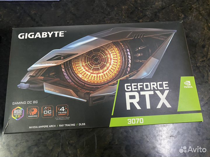 Видеокарта rtx 3070