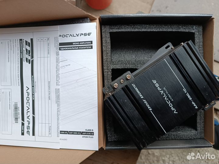 Усилитель моноблок apocalypse