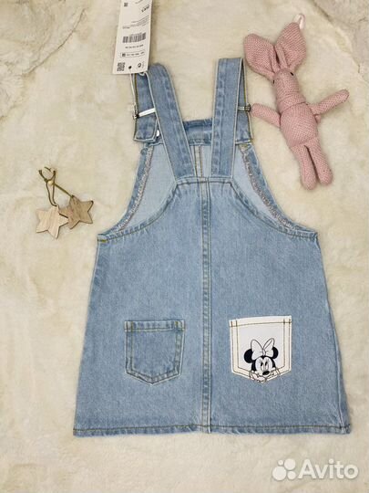 Джинсовый сарафан для девочки