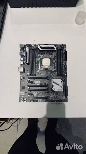 Материнская плата asus X99-A + процессор LGA2011-V