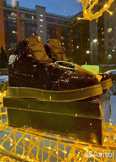 Кроссовки Nike Air Jordan тёплые (Арт.41715)