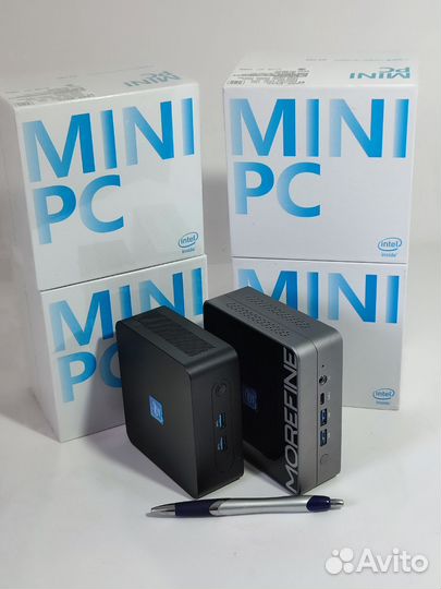 Мини пк intel 12-gen N100 8-64Gb DDR5/NVMe