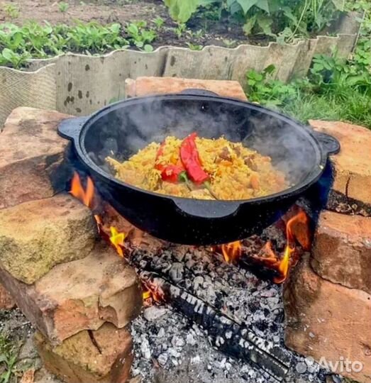 Узбекский чугунный казан 12 литров в Ялте