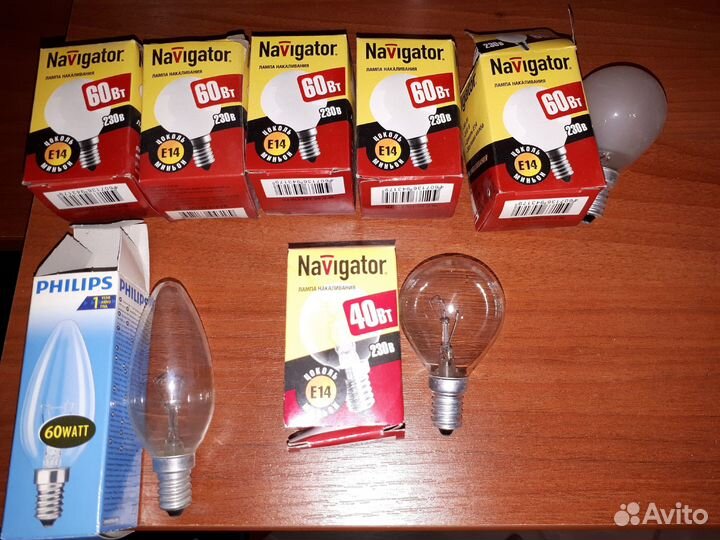 Лампочки e14