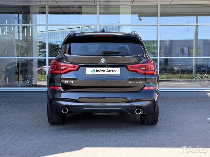 BMW X3 2.0 AT, 2018, 183 469 км