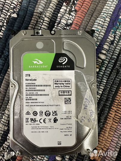 Hdd 3.5 2 tb Seagate