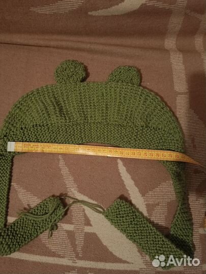 Шапка лягушка