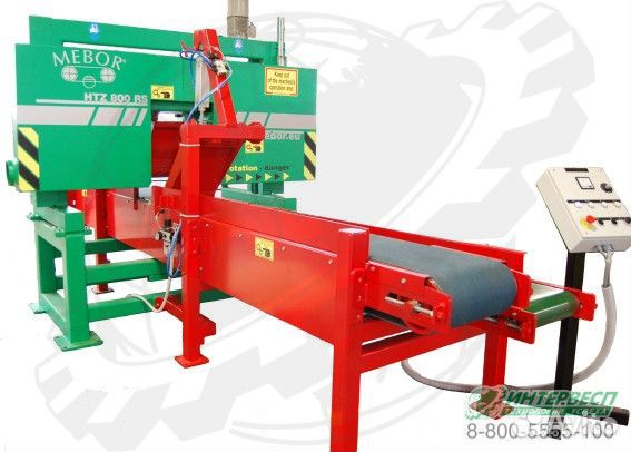 Горизонтальные ленточные пилорамы