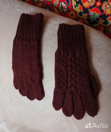 Шарф и перчатки мужские