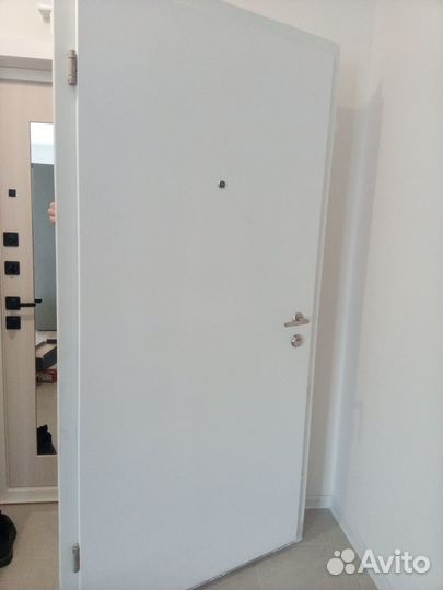 Дверь входная металлическая от застройщика