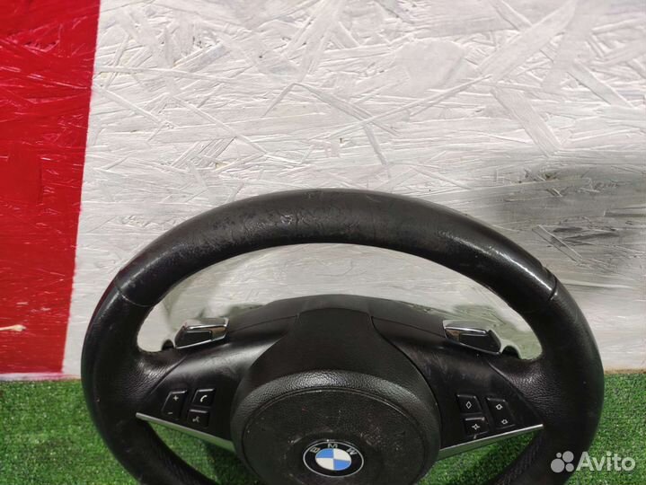 Руль спорт с лепестками бмв е60 е63