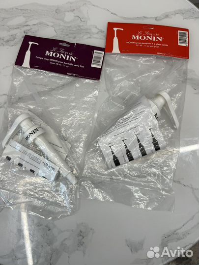 Помпа дозатор monin для бутылки с сиропом