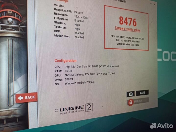 Видеокарта rtx 2060 6gb