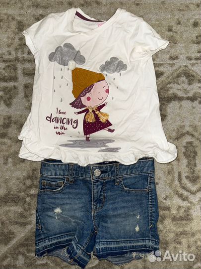 Пакет вещей (одежды) для девочки 116