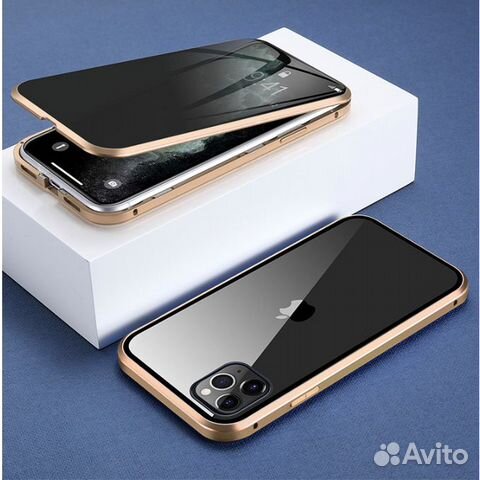 Защитный магнитный чехол для iPhone Anti-Spy 360