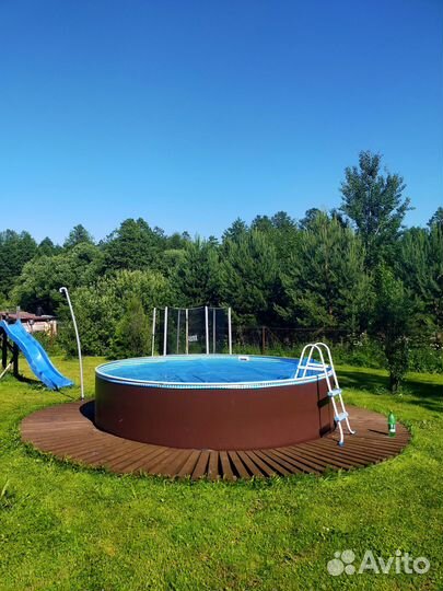 Каркасный морозостойкий бассейн Лагуна