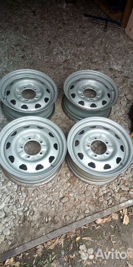 Диски штамповка р 16 нива УАЗ соболь