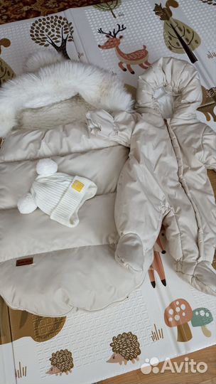 Комплект на выписку зимний