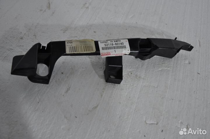 Кронштейн переднего бампера левый LC Prado 120