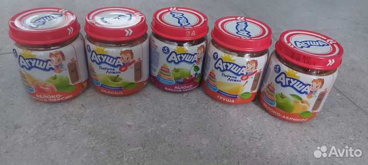 Детское пюре. Овощи и фрукты